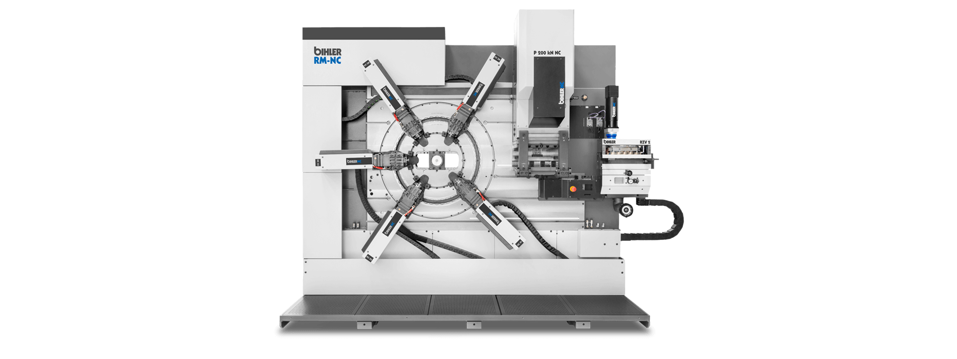 SERVO STAMPING AND FORMING MACHINE RM-NC (MULTI-SLIDE MACHINE)
