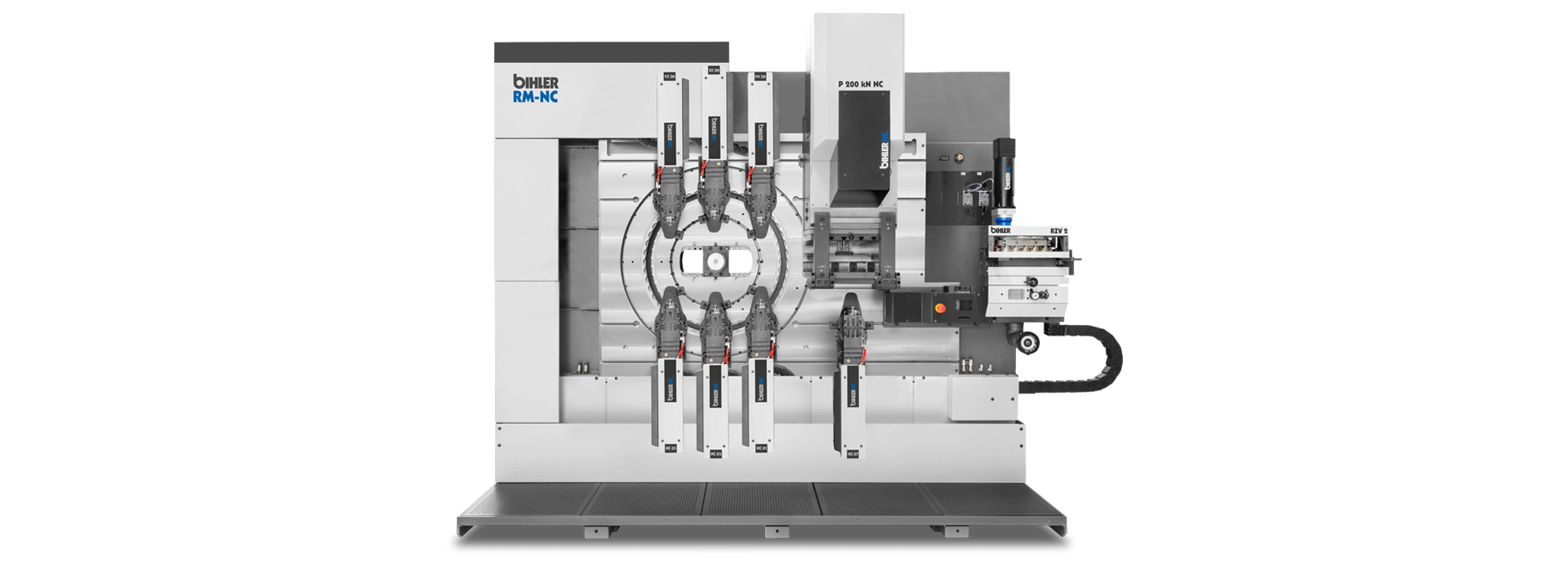 SERVO STAMPING AND FORMING MACHINE RM-NC (MULTI-SLIDE MACHINE)