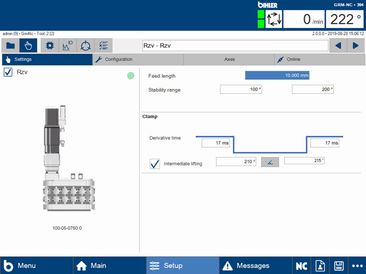 Bihler Machine and Process Control VariControl VC 1 for automation solutions