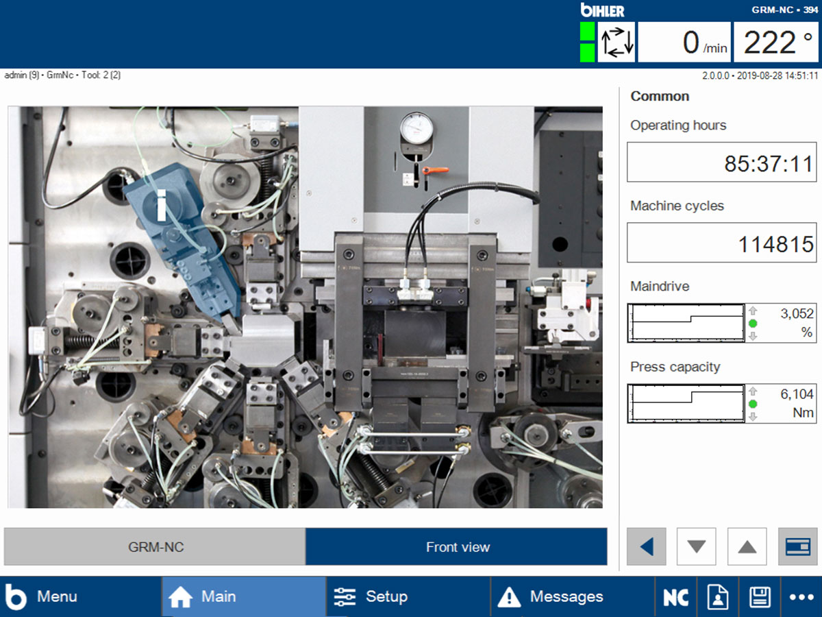 Bihler Machine and Process Control VariControl VC 1 for automation solutions