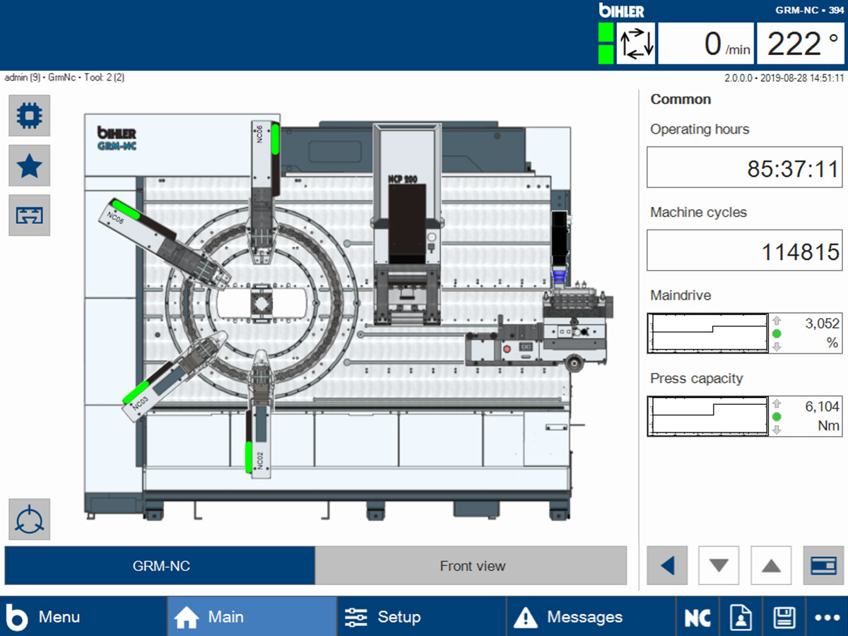 Bihler Machine and Process Control VariControl VC 1 for automation solutions