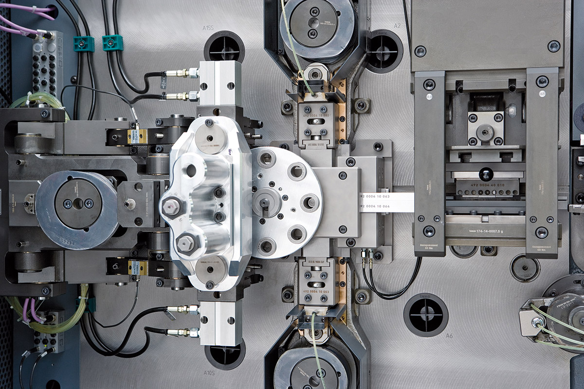 Bushing machine RM 40B (Multislide machine) Bihler
