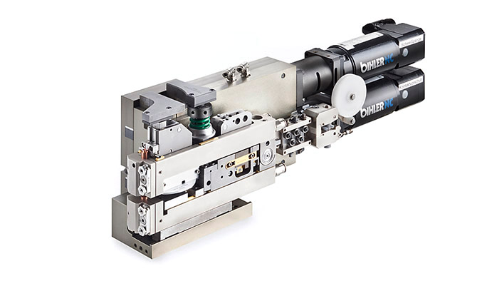 Bihler Welding Technology servo actuation for welding gripper